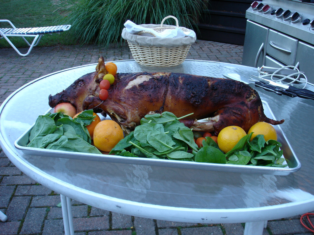 Brick Oven Roasted Suckling Pig